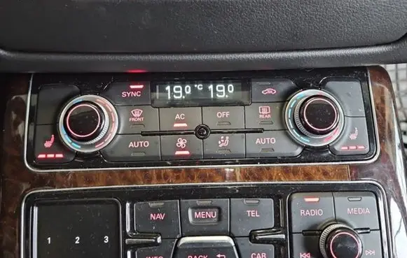 Climate control/heater control trim