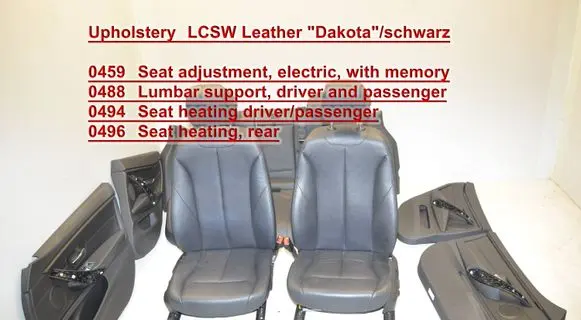 BMW 4 F36 Gran coupe Seat set 