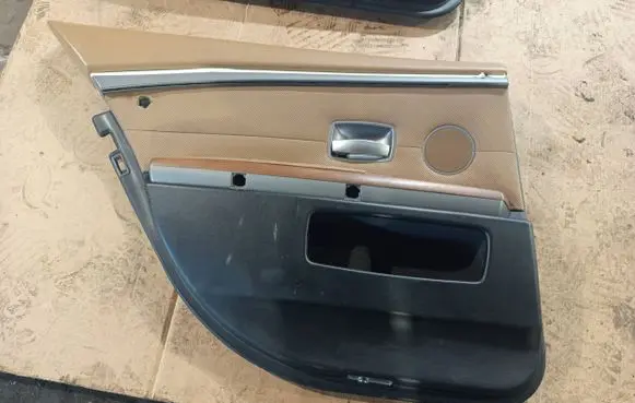 BMW 7 E65 E66 Rear door card panel trim 100014408 01020010405 071081091011