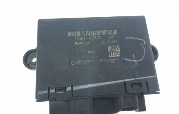 Ford Fusion II Door control unit/module DG9T14B533 DG9T14B533AP 10023112