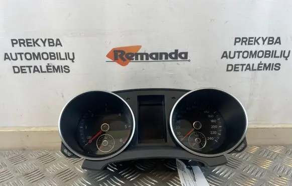 Volkswagen Golf VI Speedometer (instrument cluster) 5K0920873A