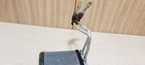 Heater blower radiator