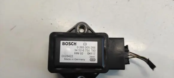 BMW 5 E60 E61 ESP acceleration yaw rate sensor 0265005266 34526758750 0028422