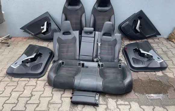 Mercedes-Benz A W177 AMG Seat and door cards trim set 