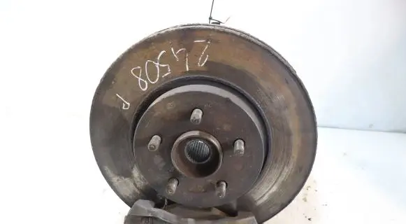 Front wheel hub spindle knuckle