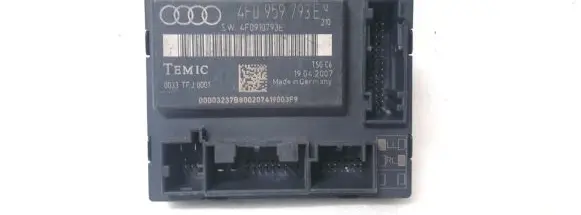 Audi A6 S6 C6 4F Door control unit/module 4F0959793E