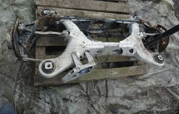 Rear axle beam