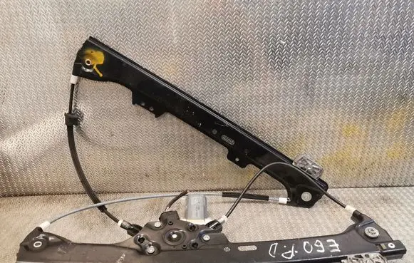 BMW 5 E60 E61 Front door window regulator with motor 7075668