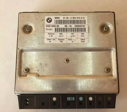 BMW 7 E65 E66 Seat control module 6924874