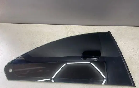 BMW 3 E46 Rear side window E000254 43R00049 DOT24AS2M25