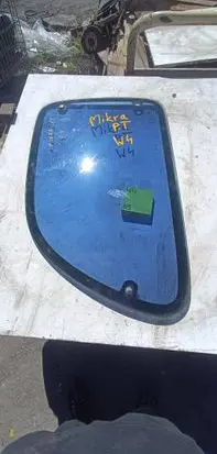 Nissan Micra Rear door window glass 1212123