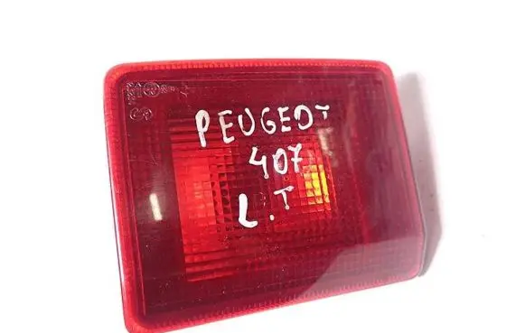 Peugeot 407 Tailgate rear/tail lights 25610104 9646507480