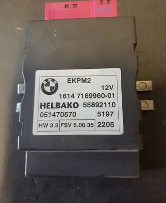 BMW 5 E60 E61 Fuel injection pump control unit/module 7169960 55892110 051470570