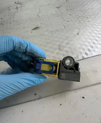 Airbag deployment crash/impact sensor