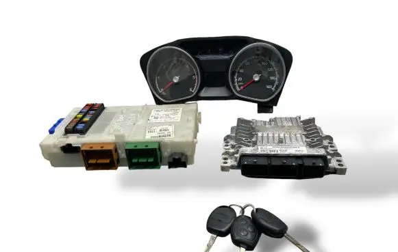 Engine ECU kit and lock set