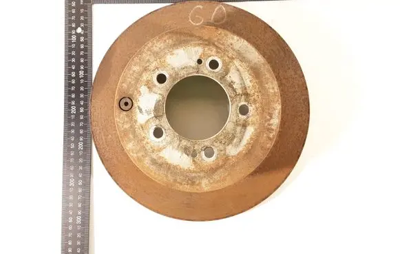 Citroen C-Crosser Rear brake disc