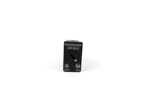Passenger airbag on/off switch