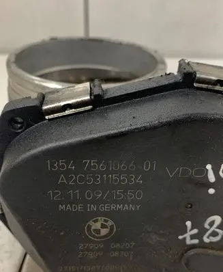 BMW 1 E81 E87 Throttle valve A2C53115534