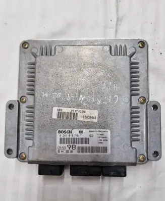 Citroen C5 Engine ECU kit and lock set 9644199580 0281010764 112430461