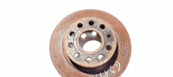 Skoda Octavia Mk2 (1Z) Rear brake disc neventiliuojamas