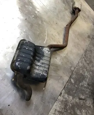 Mercedes-Benz C W202 Muffler/silencer 