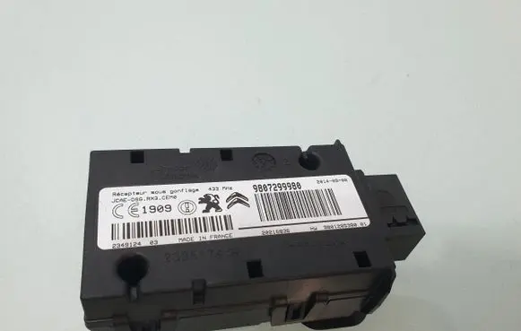 Peugeot 508 Tire pressure control unit 9807299980