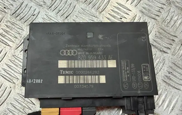 Audi A2 Comfort/convenience module 8Z0959433AE