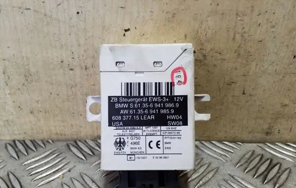 BMW X5 E53 Immobilizer control unit/module 613569419869 61356941986 6941986