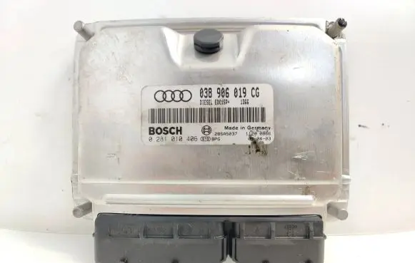Audi A4 S4 B6 8E 8H Engine control unit/module 038906019CG 28SA5037 0281010406