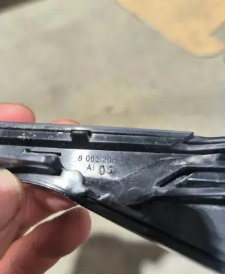 BMW M5 F90 Fender trim (molding) 8063205