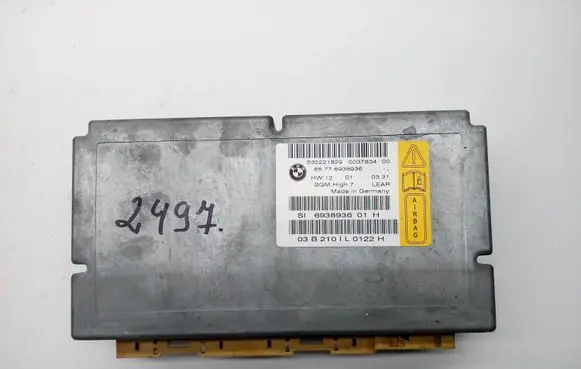 BMW 5 E60 E61 Airbag control unit/module 65776938936 03B210IL0122H