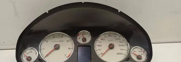 Peugeot 407 Speedometer (instrument cluster) 89661232 050207 8054