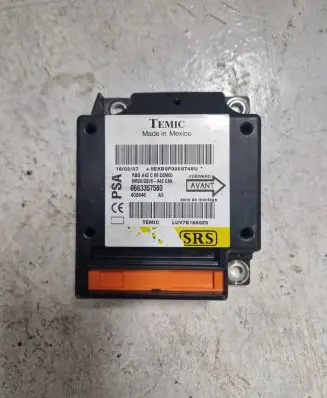 Citroen C3 Pluriel Airbag control unit/module 9663357580 LUV7B16A525 M0X10