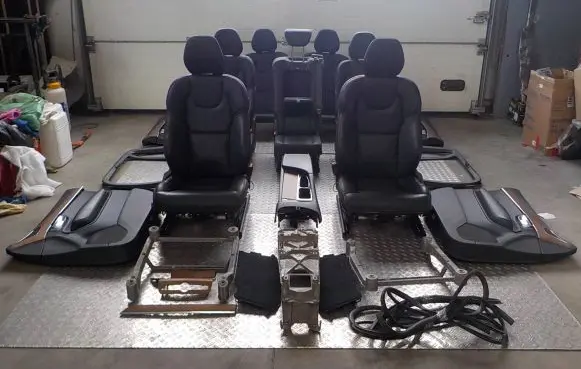 Volvo XC90 Seat and door cards trim set 
