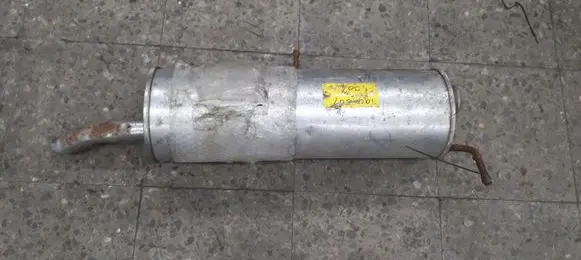 Peugeot 206+ Middle muffler/silencer 