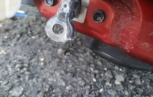 Mazda CX-7 Front door check strap stopper 