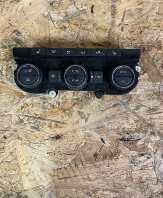 Volkswagen Sharan Climate control/heater control trim 7N0907044BC
