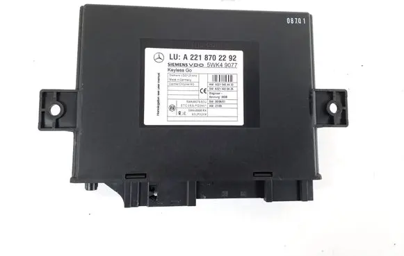 Mercedes-Benz S W221 Other control units/modules A2218702292