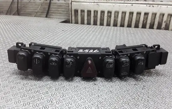 Mercedes-Benz S W220 Hazard light switch 2208215851