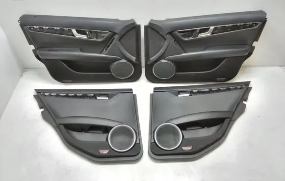 Mercedes-Benz C W204 Door card panel trim set A2044405535 A2044406135 A2047200589