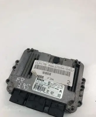 Peugeot 207 Engine control unit/module ECU 9663755480 0281013868
