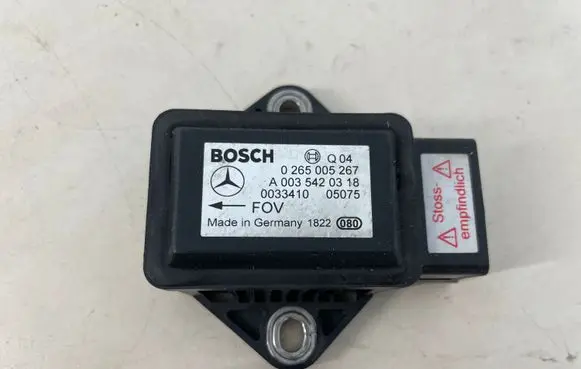 Mercedes-Benz E W211 ESP acceleration yaw rate sensor A0035420318 0265005267 0033410