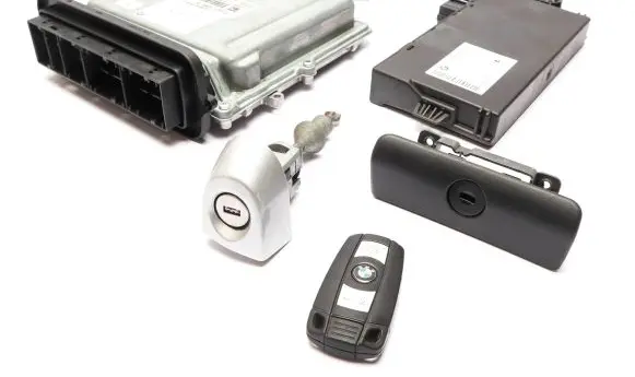BMW 3 E90 E91 Engine ECU kit and lock set 8507137 1039S33173 9226238