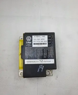 Volkswagen PASSAT B6 Airbag control unit/module 3C0909605M 391125 3507320P