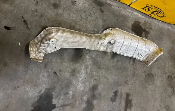 Jaguar F-Type Exhaust heat shield 6W83111B27AD