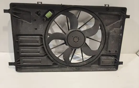 Electric radiator cooling fan