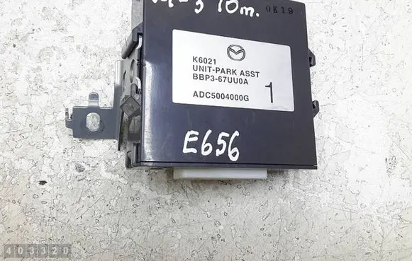 Mazda 3 II Parking PDC control unit/module BBP367UU0A ADC5004000G K6021