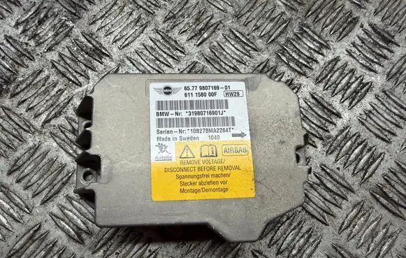 Mini Cooper Countryman R60 Airbag control unit/module 9807169