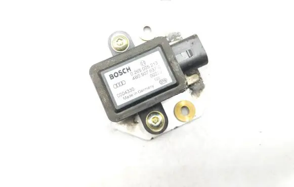 Audi A6 S6 C5 4B ESP acceleration yaw rate sensor 4B0907637A