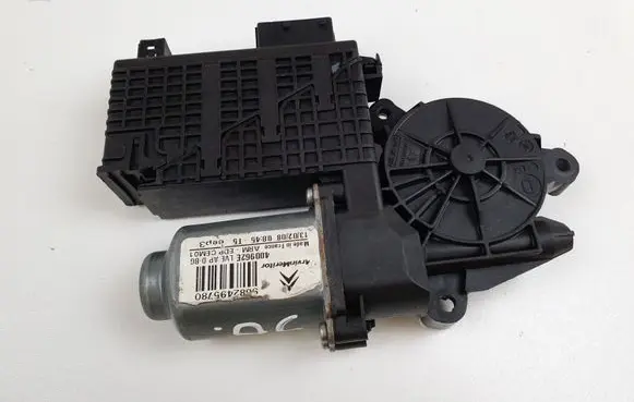 Citroen C4 Grand Picasso Front door window regulator motor 9682495780